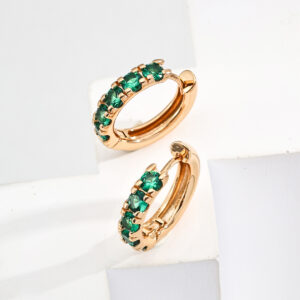 Gliding Grace Mystic Glow Hoops